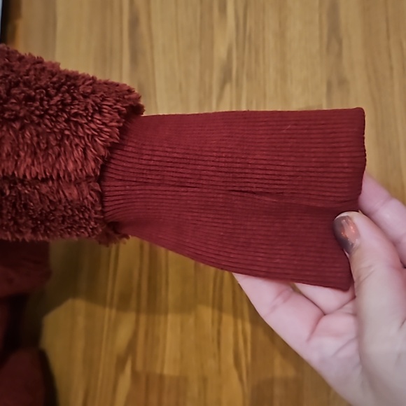 NWOT Buff Bunny Fleece Teddy 🧸 Coat/ S-M - Picture 5 of 7